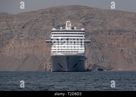 Kreuzfahrtschiff MSC Splendida auf See Stockfoto