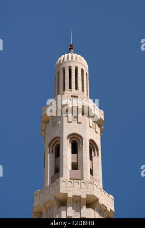 Sultan Qaboos Grand Mosque in Muscat, Oman Stockfoto