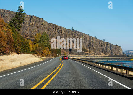Columbia River Gorge, Washington Seite Stockfoto