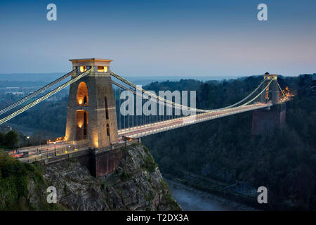 Clifton Suspension Bridge Stockfoto