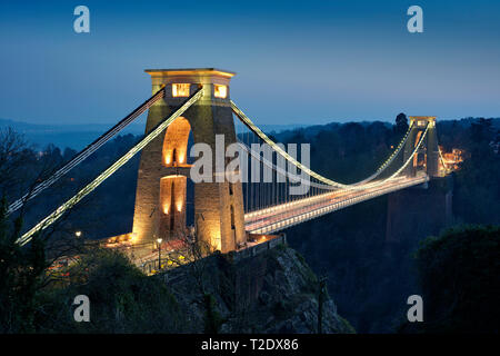 Clifton Suspension Bridge Stockfoto