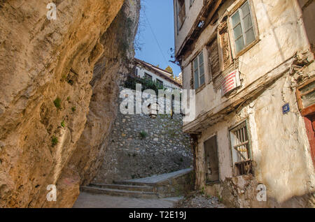 Traditionelle Architektur - Ohrid, Mazedonien Stockfoto
