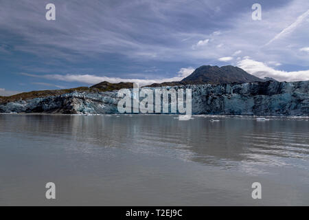 Lamplugh Gletscher in Johns Hopkins Einlass, Glacier Bay National Park, Alaska Stockfoto