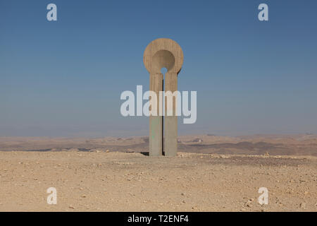 Skulpturenpark, Mitspe Ramon, Israel Stockfoto