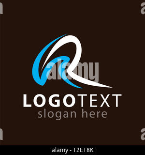 RH Initial logo Symbol vektor Vorlage Stockfoto