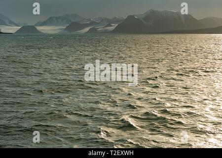 Archipel Raudfjord, Spitzbergen, Svalbard und Jan Mayen, Norwegen Stockfoto