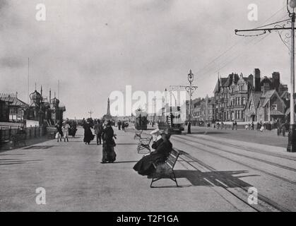 South Promenade, Blackpool Stockfoto