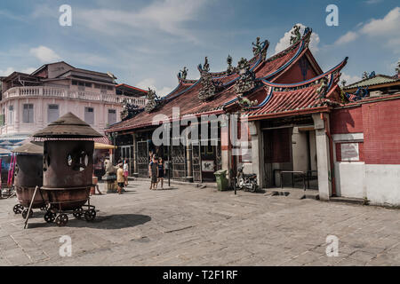 Der Tempel der Göttin der Gnade, Georgetown, Penang Stockfoto