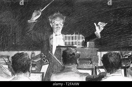 RICHARD STRAUSS (1864-1949), deutscher Komponist und Dirigent Stockfoto