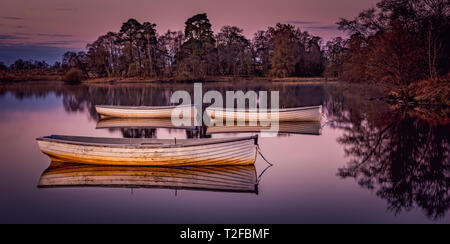 Loch Rusky Sunrise Stockfoto