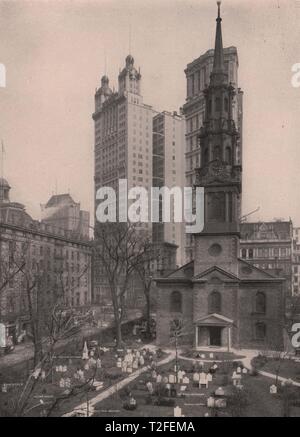 Die St. Paul's Chapel Stockfoto