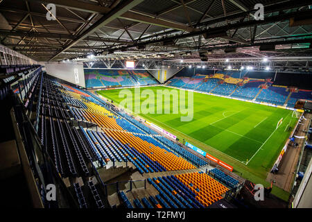 Arnheim, 02-04-2019, GelreDome, Saison 2018 / 2019 im Überblick über das Stadion Stockfoto