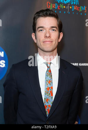 New York, Vereinigte Staaten. 02 Apr, 2019. New York, NEW YORK - April 2, 2019: Johannes MulaneyGarden lacht Comedy profitieren im Madison Square Garden Credit: Lev radin/Alamy leben Nachrichten Stockfoto