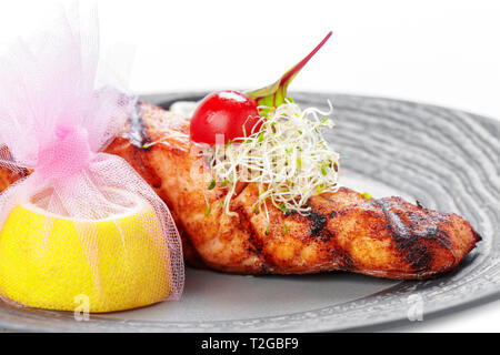 Lachs Steak Stockfoto