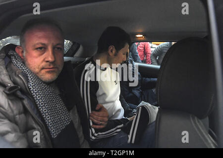 Polizei Betrieb führt zur Festnahme des Chefs der Camorra Marco Di Lauro, Flüchtling, der für 14 Jahre, Regent von "homonym Clan mit: Marco Di Lauro Wo: Neapel, Italien Wann: 02 Mar 2019 Credit: IPA/WENN.com ** Nur für die Veröffentlichung in Großbritannien, den USA, Deutschland, Österreich, Schweiz ** verfügbar Stockfoto