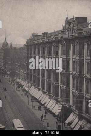 Blick auf die Market Street, San Francisco Stockfoto