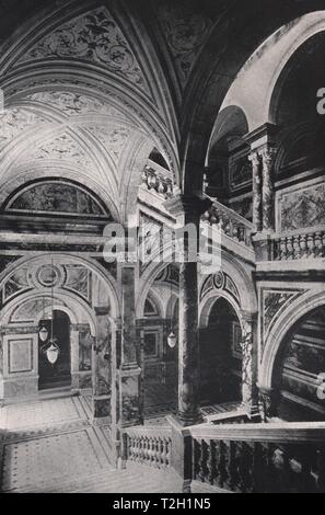 Marmortreppe, City Chambers, Glasgow Stockfoto