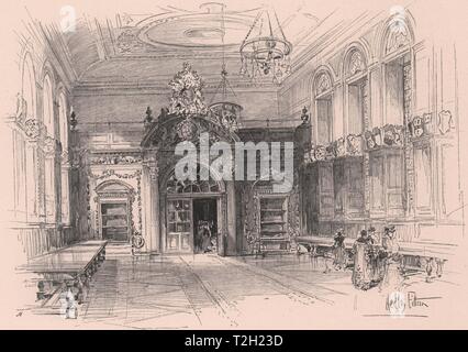 Stationers Hall (Innen) Stockfoto