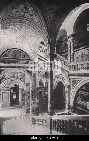 Marmortreppe, Stadt Kammern Stockfoto