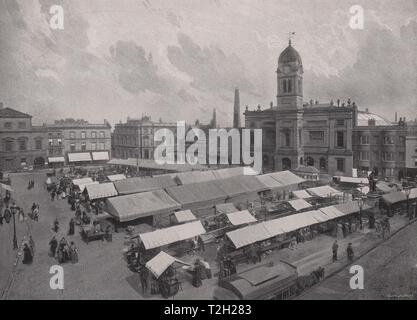 Marktplatz, Derby Stockfoto