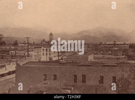 Sky Line, San Bernardino Stadt, San Bernardino County Stockfoto