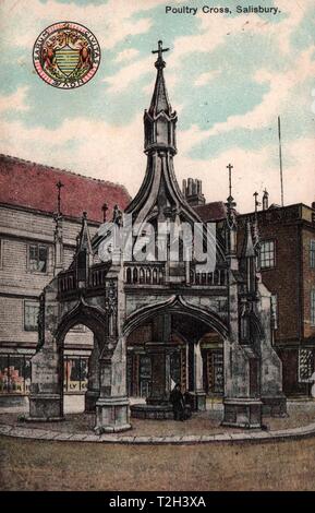 Geflügel-Kreuz, Salisbury Stockfoto