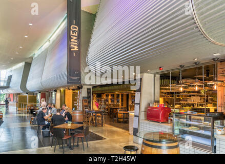 Restaurant in der National Wine Center von Australien, North Terrace, Adelaide, South Australia, Australien Stockfoto