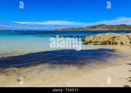 Achmelvich Beach in Highland, Schottland, Europa Stockfoto