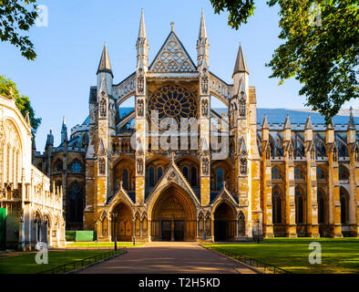 Westminster Abbey in London, England, Europa Stockfoto