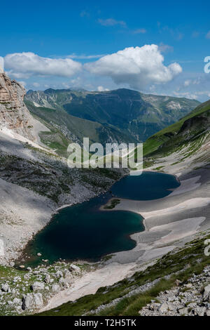 See Pilato durch die Sibillinischen Berge in Italien, Europa Stockfoto