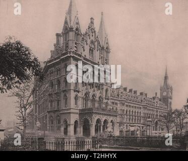 St. Pancras Station Hotel, London Stockfoto