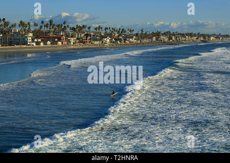 Oceanside Beach, San Diego County, Kalifornien, Vereinigte Staaten von Amerika Stockfoto