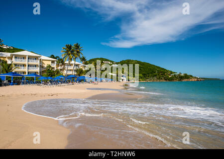 Marriott's Frenchman's Reef und Morning Star Beach Resort, Morningstar Beach, St. Thomas, US Virgin Islands, Karibik Stockfoto