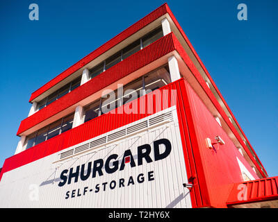 Shurgard Self Storage, Caversham Road, Reading, Berkshire, England, UK, GB. Stockfoto