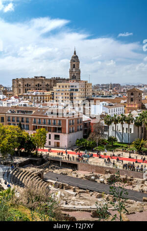 Malaga, Andalusien, Spanien Stockfoto