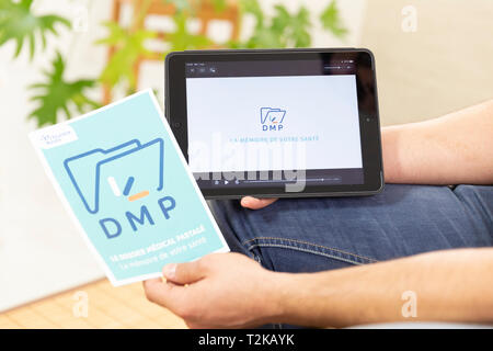 Gemeinsame medizinische Akten. Stockfoto