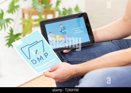 Gemeinsame medizinische Akten. Stockfoto