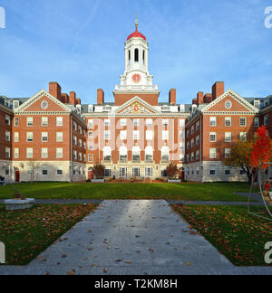 Dunster House Courtyard Lounge, Harvard Universität, Cambridge, Massachusetts Stockfoto