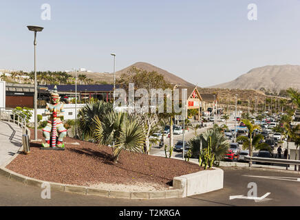 Die Siam Mall Shopping Komplex auf der Kanarischen Insel Teneriffa. Stockfoto