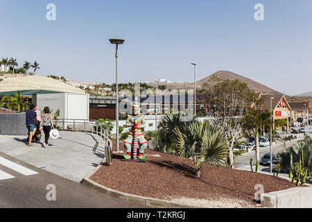 Die Siam Mall Shopping Komplex auf der Kanarischen Insel Teneriffa. Stockfoto