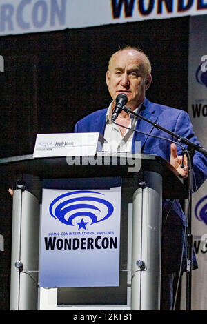 März 31, 2019 - Jeph Loeb an der Marvel Agenten von S.h.i.e.l.d Panel während der San Diego Comic-Con präsentiert Wonder-Con 2019 Tag 2 im Anaheim Convention Center in Anaheim, Kalifornien, 30. März 2019 (Bild: © Marissa Carter/ZUMA Draht) Stockfoto