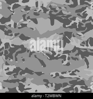 Camouflage nahtlose Vektor Textur-militärischen camo Hintergrund. Stock Vektor