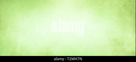 Alte Feder grüner Hintergrund mit Distressed vintage Textur mit Pastellfarben und dunklen Grün grunge Grenze Stockfoto
