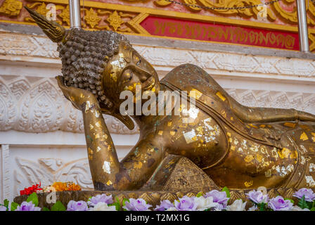 Wat Hai Yai Nai Tempel, Thailand Stockfoto