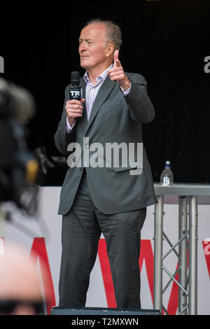 Alan Craig, Rede auf der UKIP Rallye am 29. März 2019 zusammen die Parliament Street, Westminster, London Stockfoto