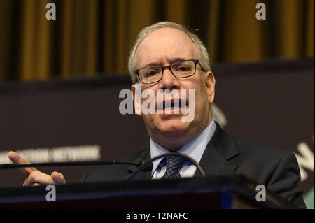 New York, NY, USA. 3 Apr, 2019. SCOTT STRINGER, New York City Comptroller, an der nationalen Aktion Netzwerk nationaler (NAN) Convention in New York City, NY Am 3. April 2019 Credit: Michael Brochstein/ZUMA Draht/Alamy leben Nachrichten Stockfoto