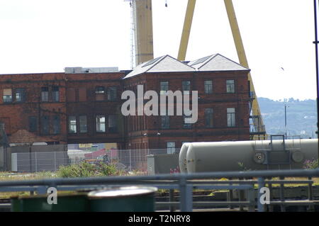 Harland & Wolff Drawing Offices, RMS Titanic, Werft Belfast Stockfoto