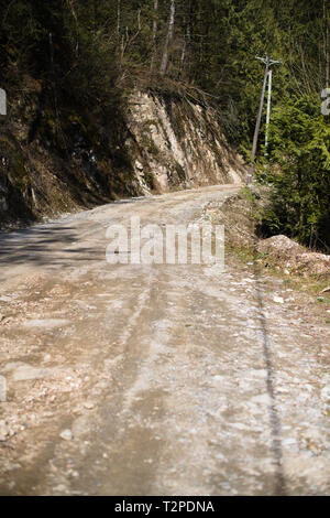 Norrish Creek Forest Service Road in Dewdney, Mission, British Columbia, Kanada Stockfoto