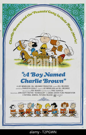 Ein Junge namens Charlie Brown (Nationale Allgemeine, 1969). Poster Datei Referenz # 33751 954 THA Stockfoto