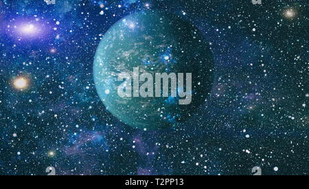 Platz viele Lichtjahre weit entfernt von der Erde. Elemente dieses Bild von der NASA eingerichtet Stockfoto